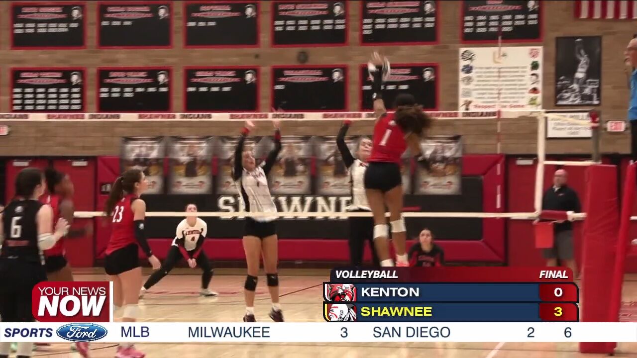 Shawnee sweeps Kenton at Lappin Gymnasium